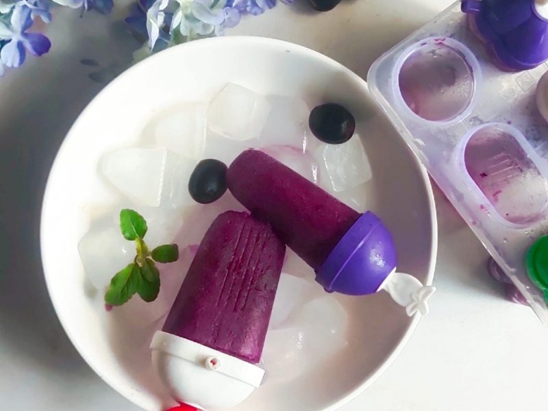 Jamun (Black plum, Java plum) Popsicles